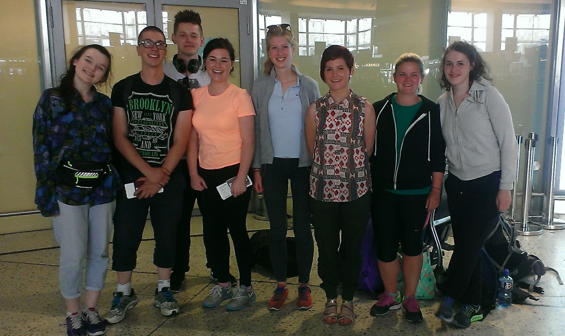 SERVE volunteer group ready for departure to Mozambique