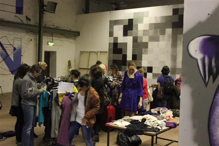 SERVE staff and volunteers organised 'Swap til you Drop!' with Comhlamh's Dev Ed and Volunteering group, to raise awareness about ethical consumerism and promote creative ways to live more sustainably