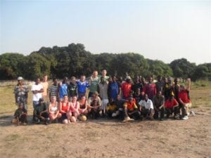 First SERVE Volunteer Group in Mozambique, 2008