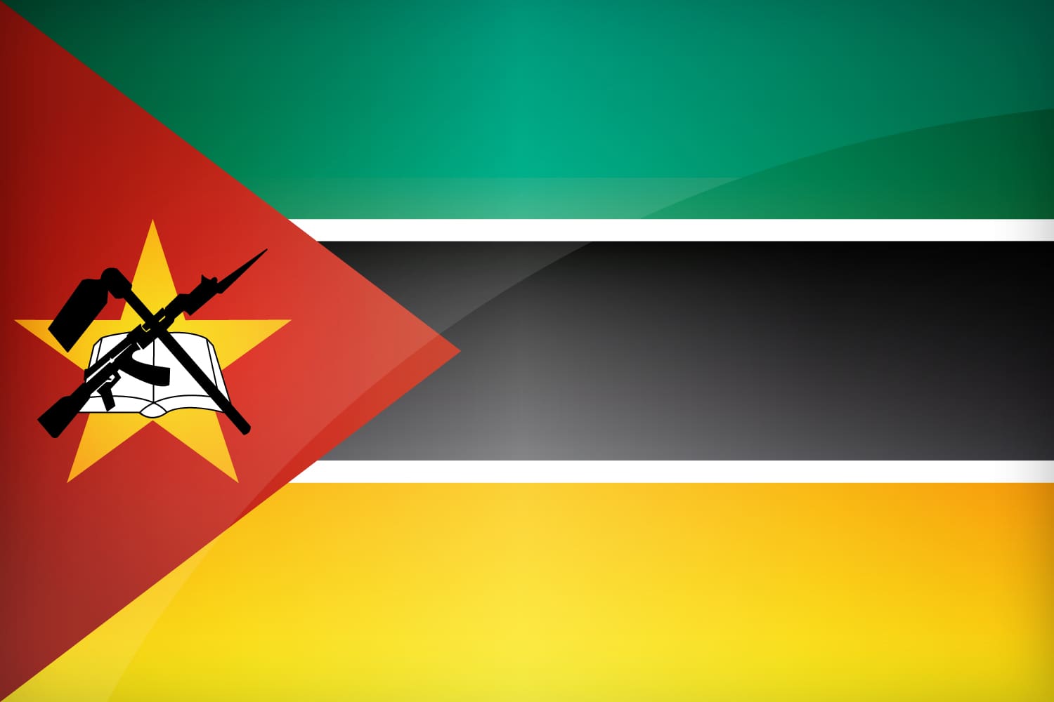 Mozambique Flag