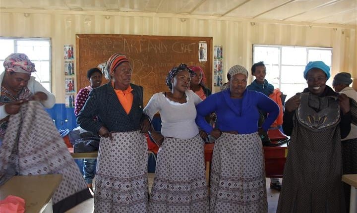 Irish Charity SERVE's development work South Africa with Tsholofelo