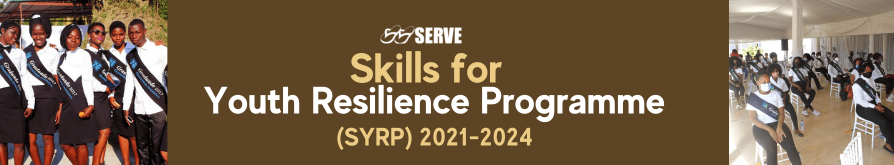 Skills for Youth Resilience Programme SYRP Young Africa Banner