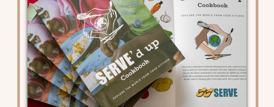 SERVE'd up Cookbook sustainable ethical gift