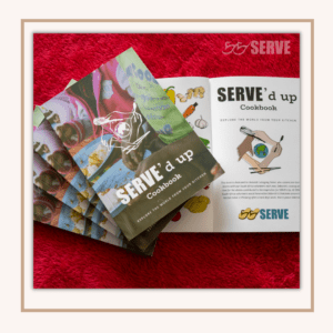 SERVE'd up Cookbook sustainable ethical gift