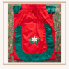 handmade christmas apron made in thailand sustainable ethical gift