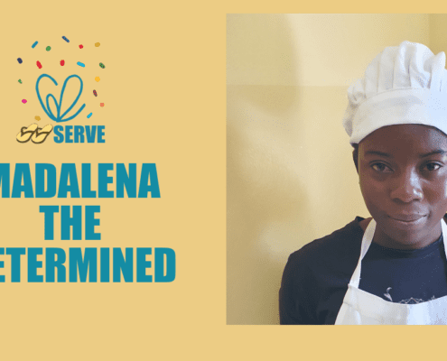Madalena The Determined Donate to SERVE Christmas Appeal