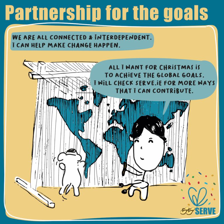 SERVE Comic Partnership for the Goals