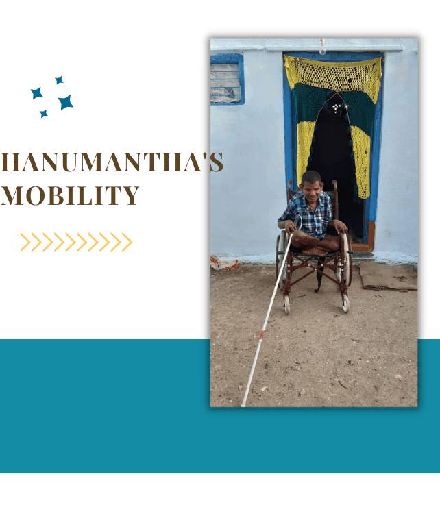 SERVE Anytime stories of Solidarity Hanumanthas Mobility People living with disabilities