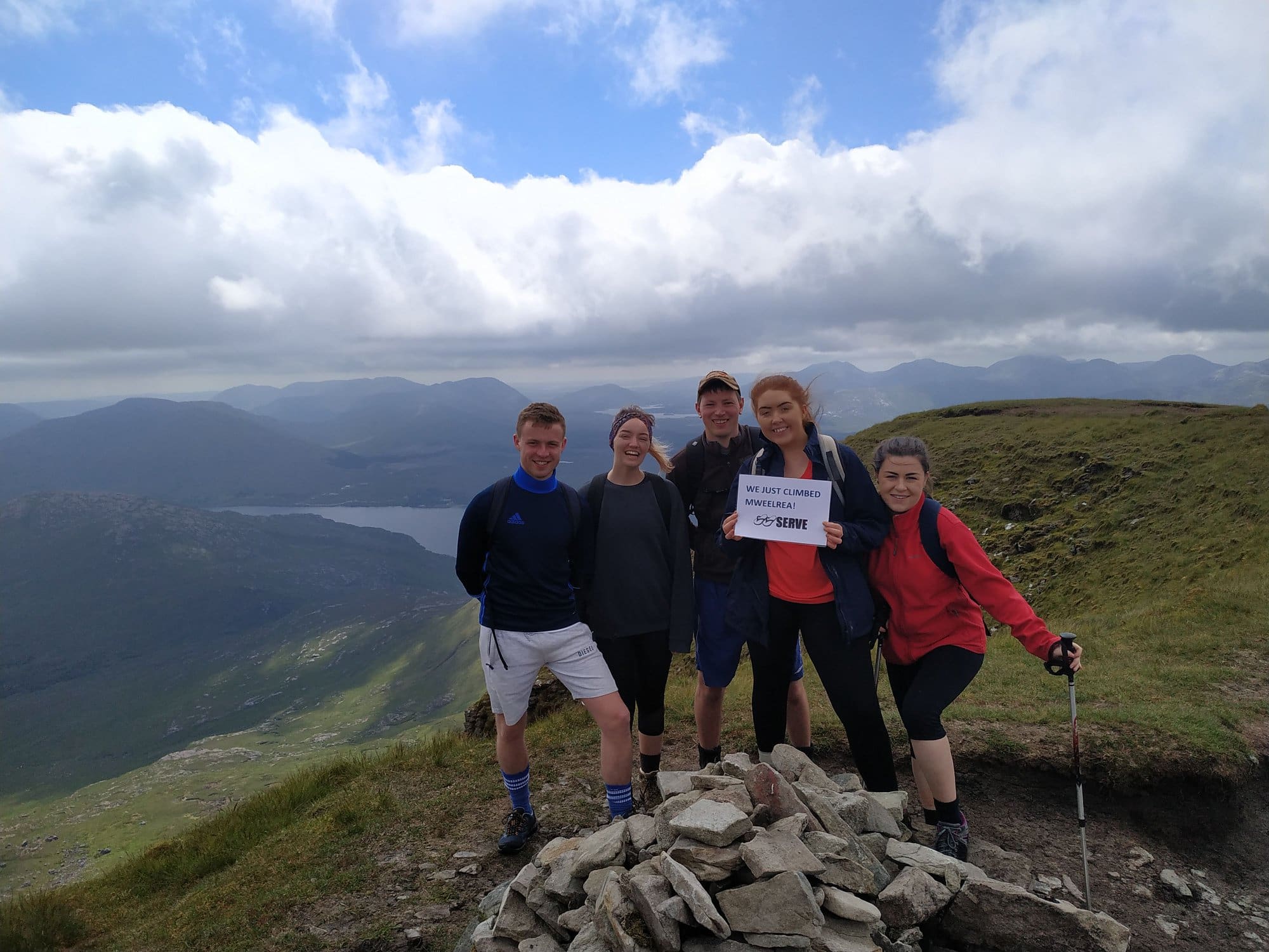 Irish Charity SERVE Join 4 peaks challenge