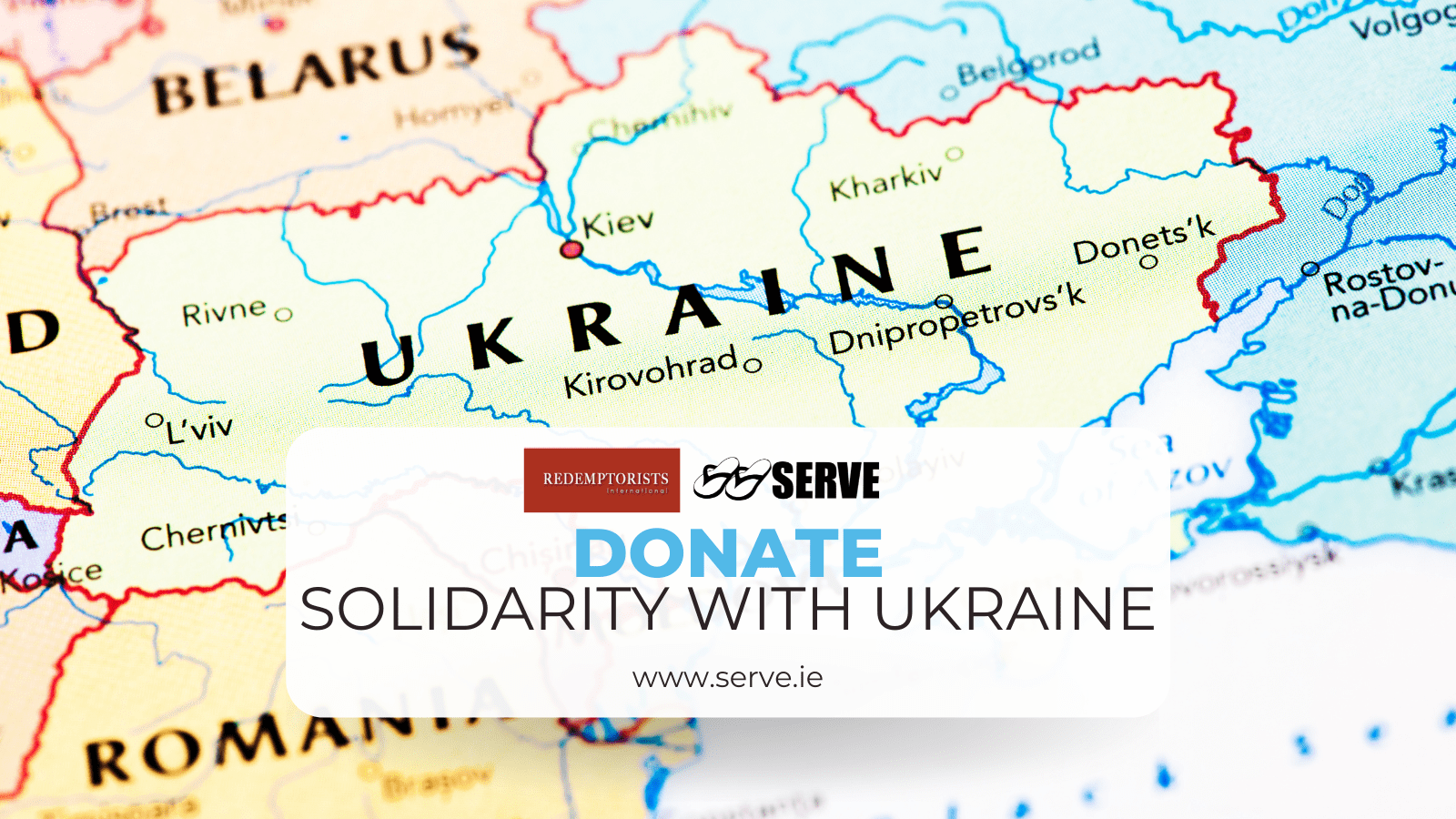 Donate to support SERVE’s partners, the Redemptorists in the Ukraine who have opened their houses and churches as sanctuaries for displaced families.