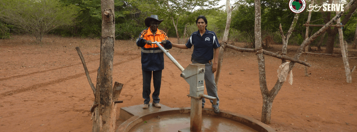 Irish Charity SERVE supported the Water for All project in in Muvamba