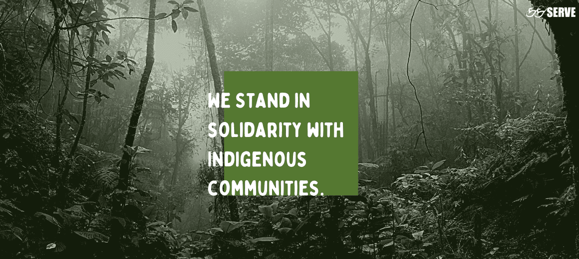 Irish charity SERVE solidarity indigenous communities vulnerable communities