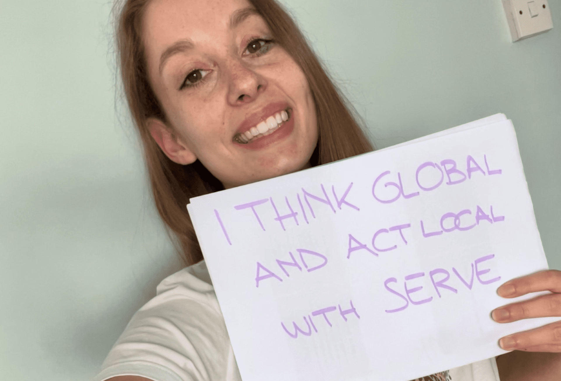 SERVE Think Global Act Local