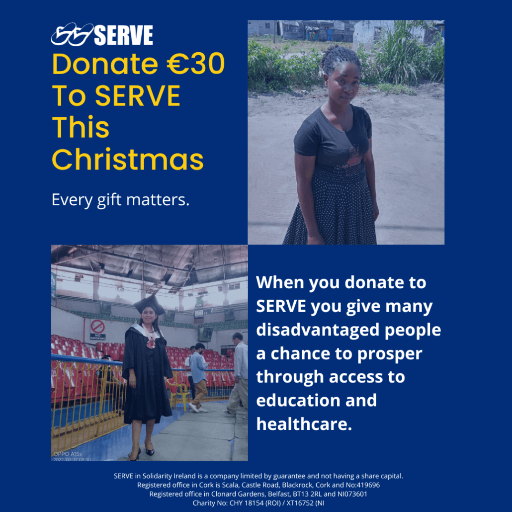 Donate €30 to SERVE this Christmas