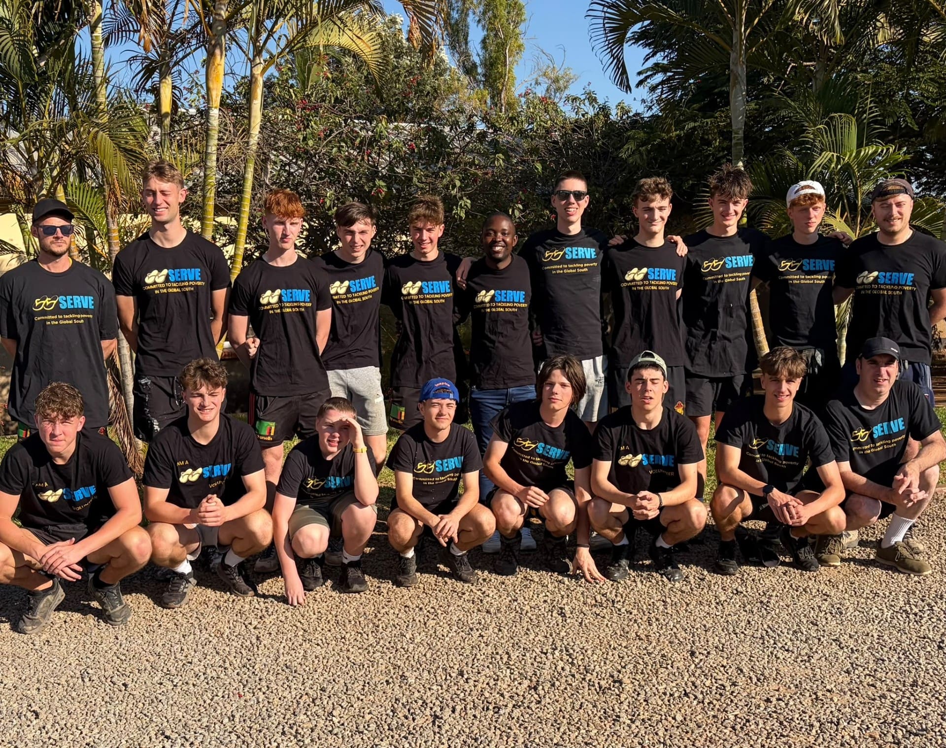 SERVE Immersion group in Mazabuka, Zambia